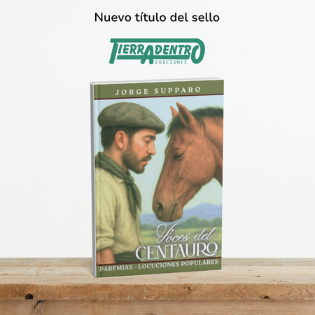 Tapa libro Voces del centauro de Tierradentro Ediciones