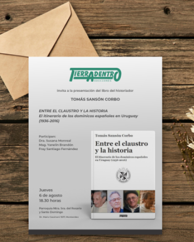 Próxima presentación del libro Entre el claustro y la historia de Tierradentro Ediciones