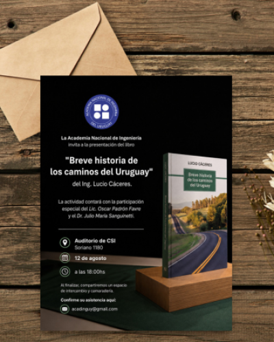 Presentación del libro Breve historia de los caminos del Uruguay de Tierradentro Ediciones