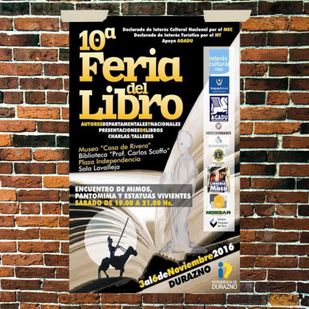 10º Feria del Libro en Durazno 2016